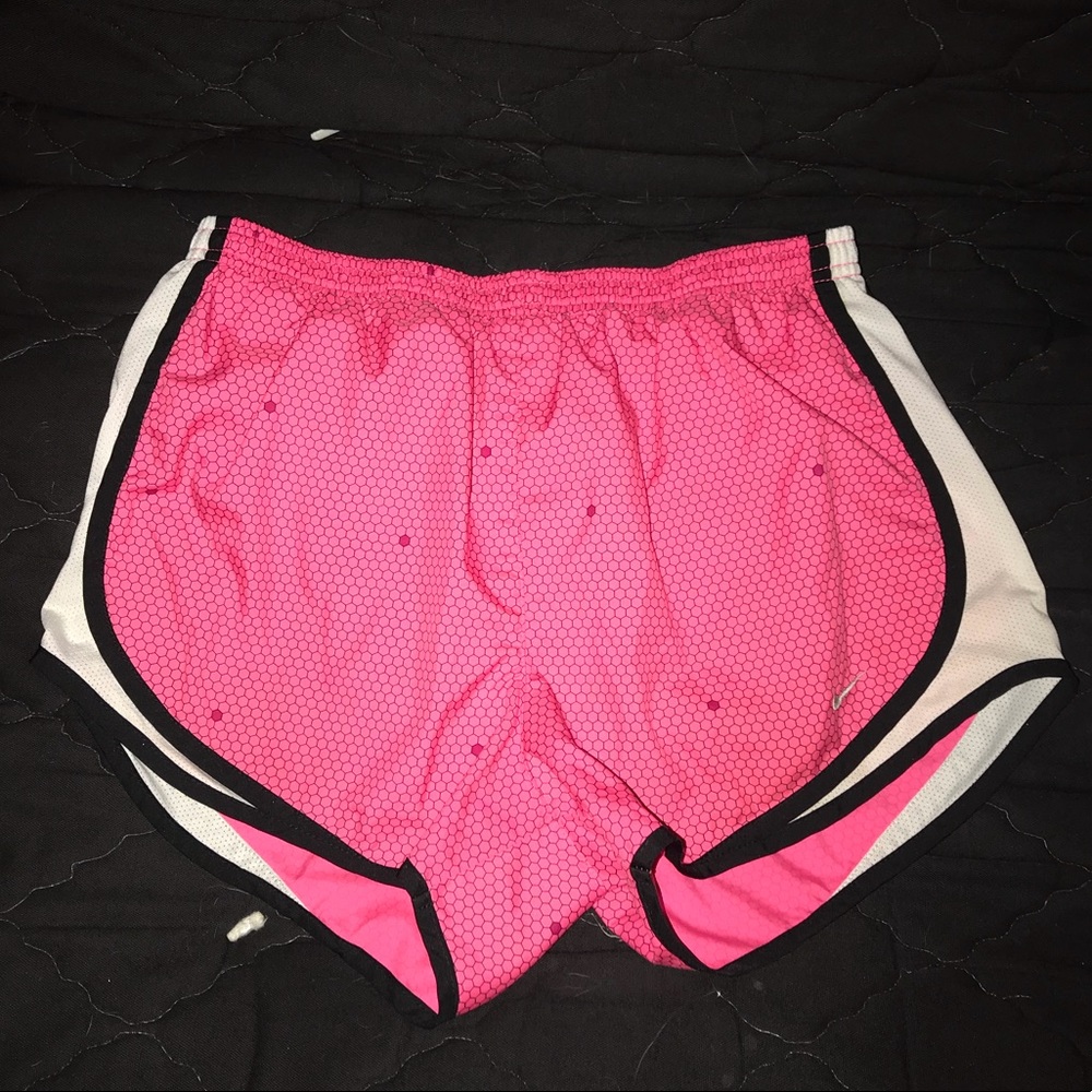 NIKE pink running shorts